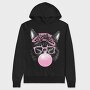 Cat Sunglassesd Bubblegum, Hanorac Oversize Barbati (Unisex)