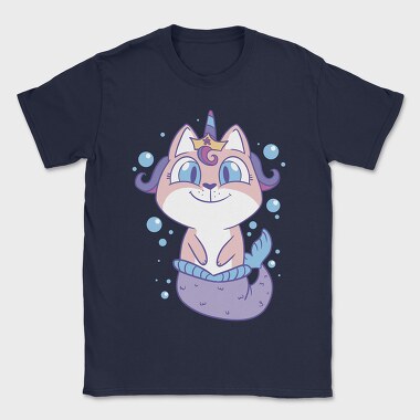 Cat Unicorn Mermaid, Tricou Barbati (Unisex)