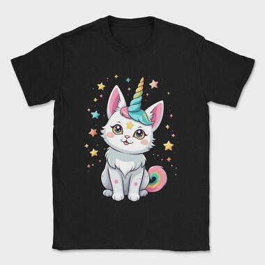 Cat Unicorn, Tricou Barbati (Unisex)