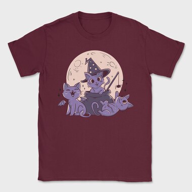 Cats Halloween Composition, Tricou Barbati (Unisex)