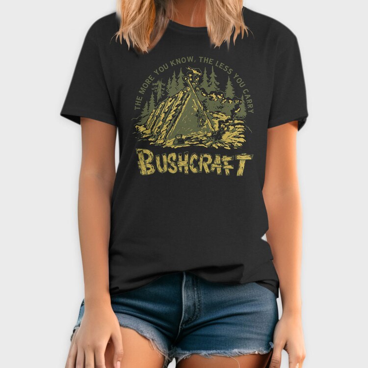 The More You Know the Less You Carry, Tricou Barbati (Unisex)