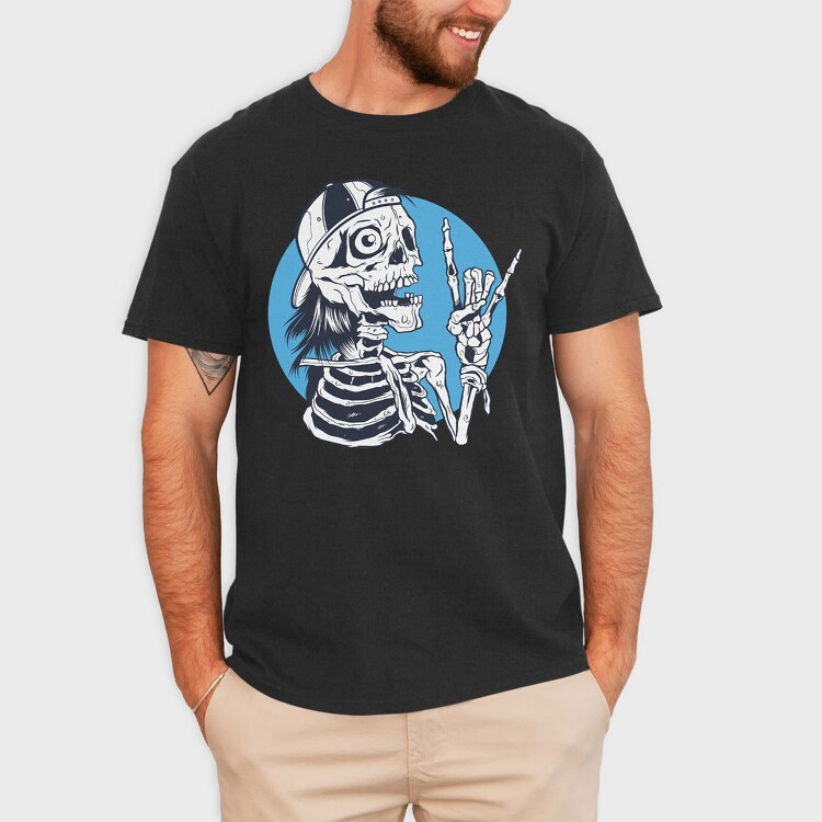 Skeleton Rock, Tricou Barbati (Unisex)