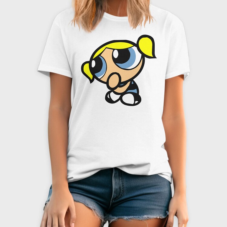 Cartoon Retro the Powerpuff Girls 3, Tricou Barbati (Unisex)