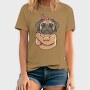 Pug Strong Woman, Tricou Barbati (Unisex)