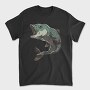 Jumping Pike Perch, Tricou Barbati (Unisex)