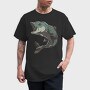 Jumping Pike Perch, Tricou Barbati (Unisex)