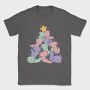 Axolotl Christmas Tree, Tricou Barbati (Unisex)