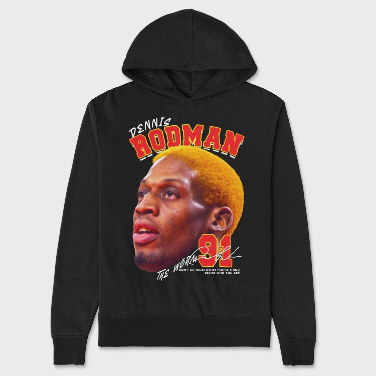 Rodman 91, Hanorac Oversize Barbati (Unisex)