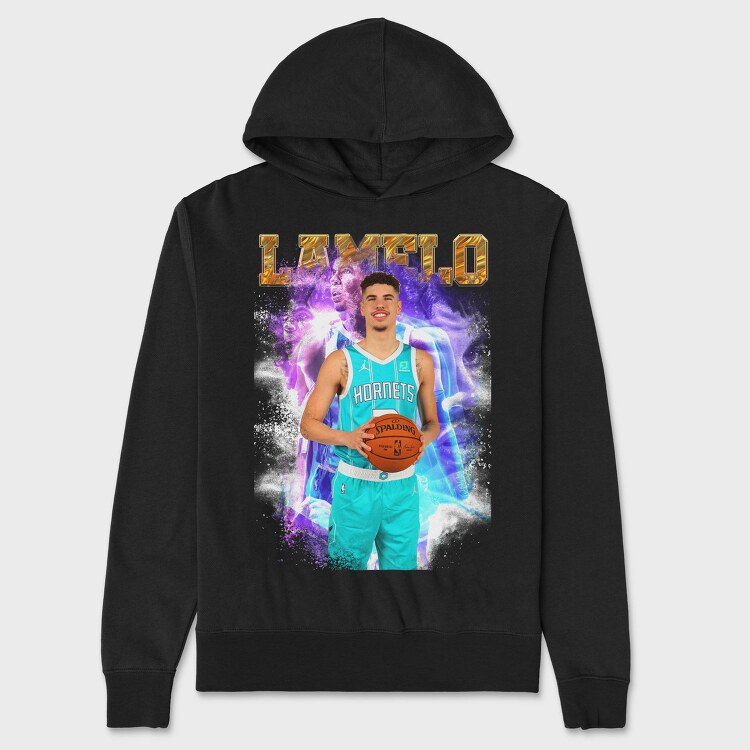 Nba Star Vintage, Hanorac Oversize Barbati (Unisex)