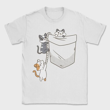 Cats Pocket, Tricou Barbati (Unisex)