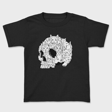 Cats Skull, Tricou Copii