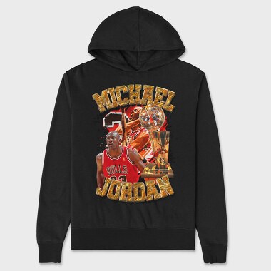 Michael Jordan Nba, Hanorac Oversize Barbati (Unisex)