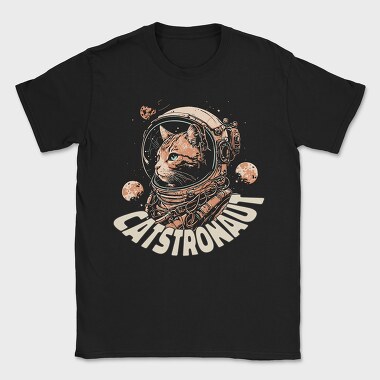 Catstronaut, Tricou Barbati (Unisex)