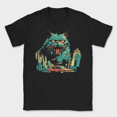 Catzilla 2, Tricou Barbati (Unisex)