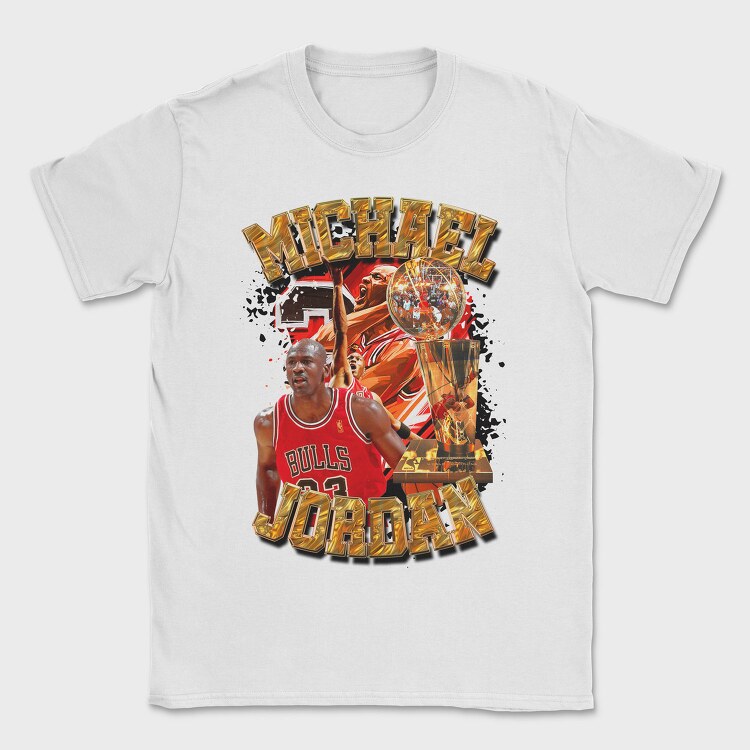 Michael Jordan Nba, Tricou Barbati (Unisex)