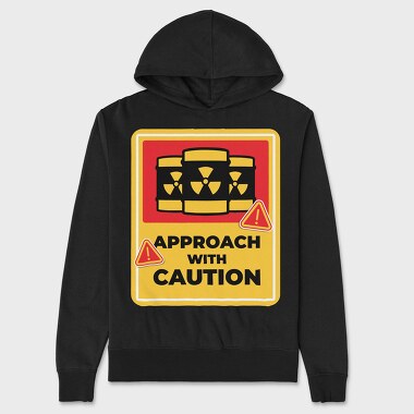 Caution Signal, Hanorac Oversize Barbati (Unisex)
