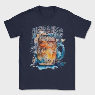 Cheers and Beers, Tricou Barbati (Unisex)