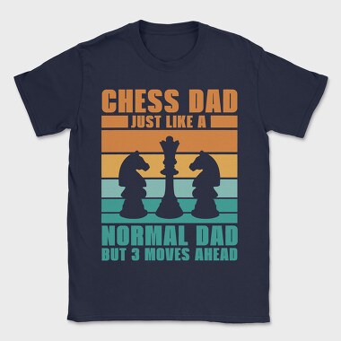 Chess Dad, Tricou Barbati (Unisex)