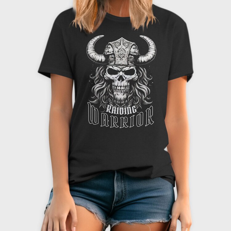 Skull Viking, Tricou Barbati (Unisex)
