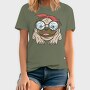Pug With Glasses, Tricou Barbati (Unisex)