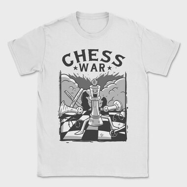 Chess War, Tricou Barbati (Unisex)