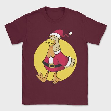 Chicken Santa, Tricou Barbati (Unisex)