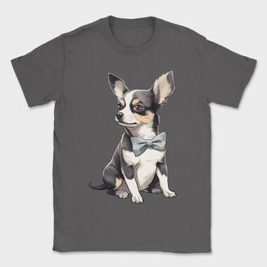Chihuahua Bow, Tricou Barbati (Unisex)