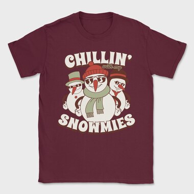 Chillin Snowmies, Tricou Barbati (Unisex)