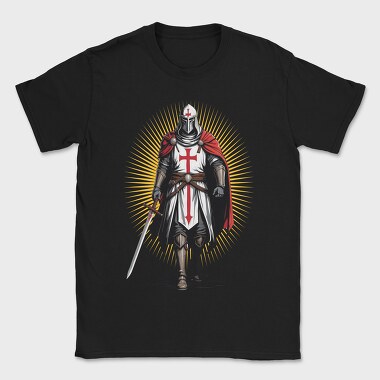 Christian Templar, Tricou Barbati (Unisex)