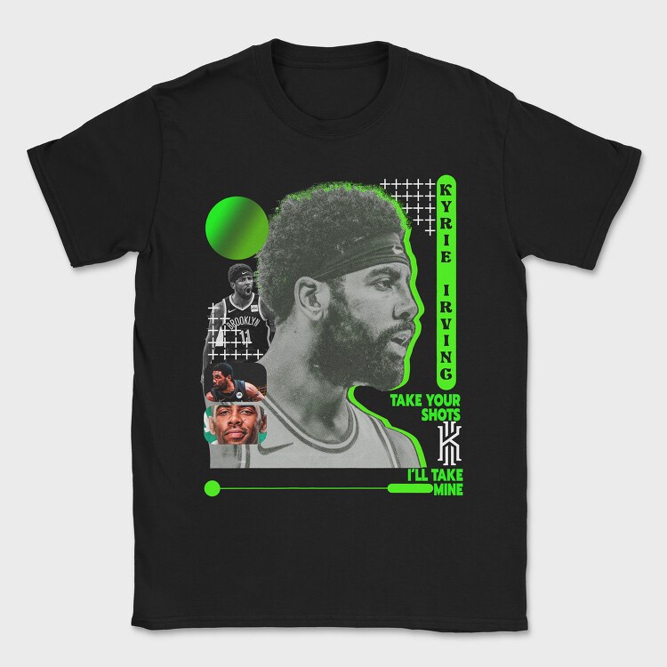 Kyrie Jr Nba Bootleg, Tricou Barbati (Unisex)