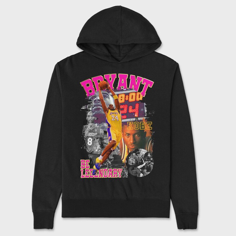 Kobe Bryant Legendary, Hanorac Oversize Barbati (Unisex)