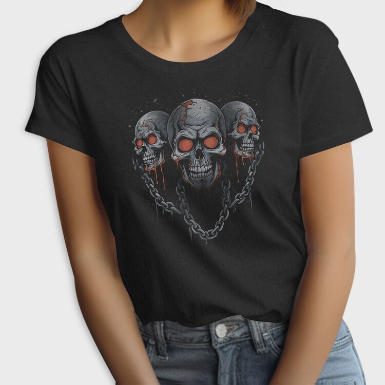 Skulls, Tricou Femei