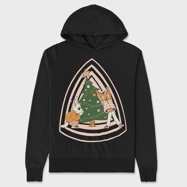 Christmas High Kids, Hanorac Oversize Barbati (Unisex)