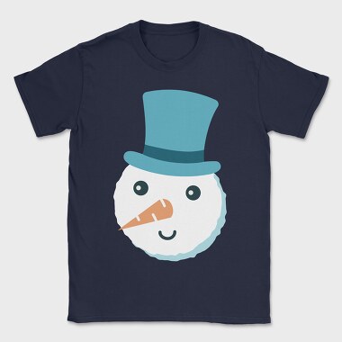 Christmas Snowman Faces 5, Tricou Barbati (Unisex)