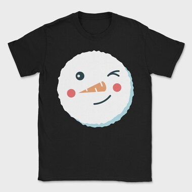 Christmas Snowman Faces 6, Tricou Barbati (Unisex)