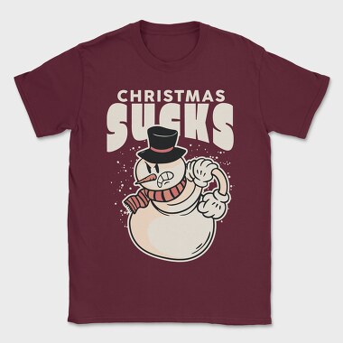 Christmas Sucks Snowman, Tricou Barbati (Unisex)