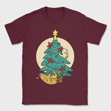 Christmas Tree Cats, Tricou Barbati (Unisex)