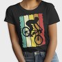 Retro Mountain Biker, Tricou Femei