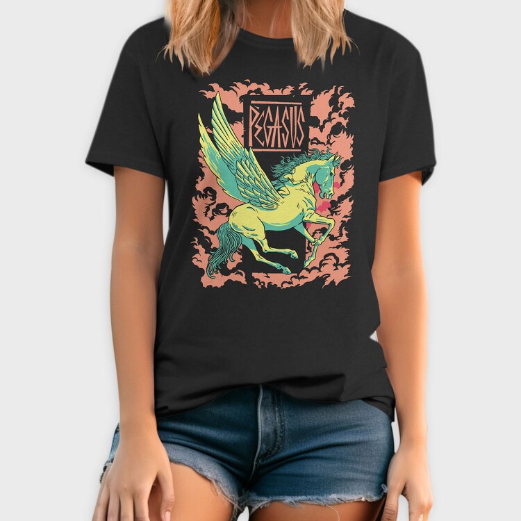 Mythology Pegasus, Tricou Barbati (Unisex)