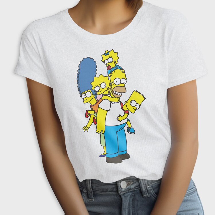 Cartoon Retro the Simpsons 1, Tricou Femei