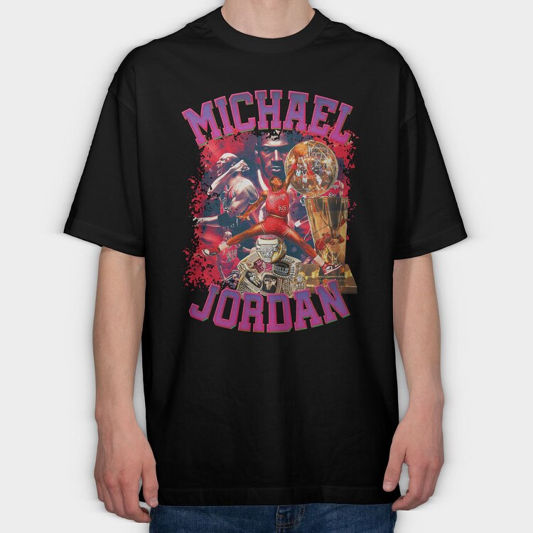 Jordan Bronze Bull, Tricou Oversize Barbati (Unisex)