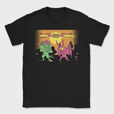 Chupacabra vs Mothman, Tricou Barbati (Unisex)