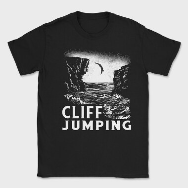 Cliff Jumping, Tricou Barbati (Unisex)