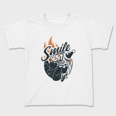 Clown Smile or Die, Tricou Copii