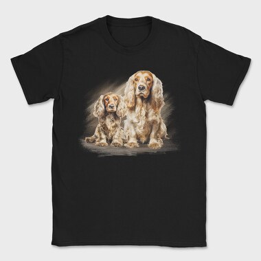 Cocker Dog, Tricou Barbati (Unisex)