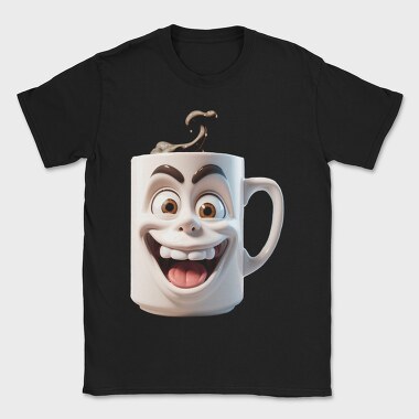 Coffe Crazy Screaming, Tricou Barbati (Unisex)