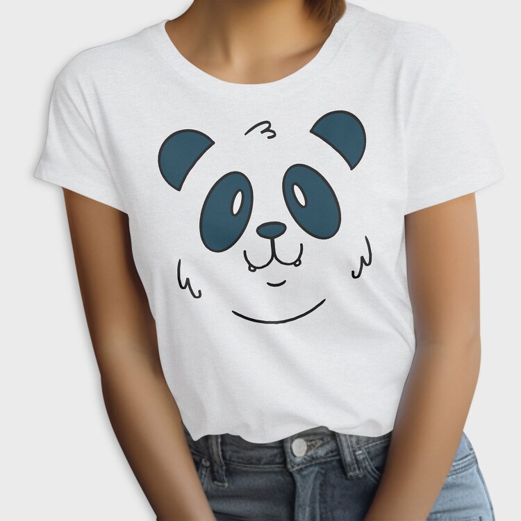 Panda Face, Tricou Femei