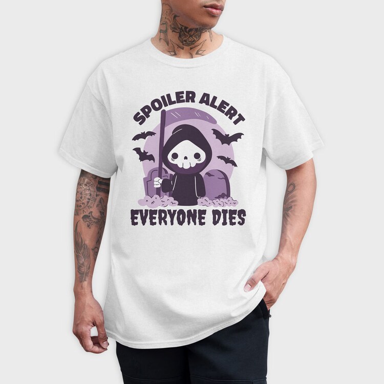 Cute Reaper Spoiler, Tricou Barbati (Unisex)