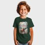 Bear Watercolor Forest, Tricou Copii