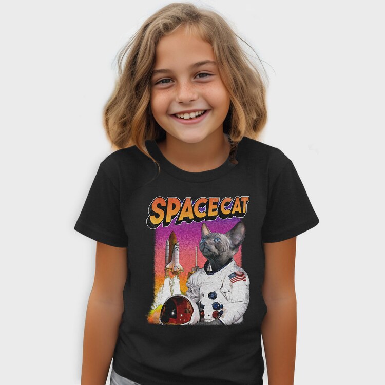 Space Sphynx Cat, Tricou Copii